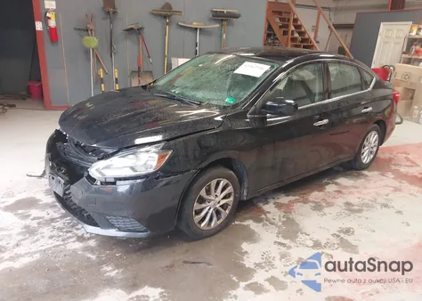 2018 Nissan Sentra Sv from USA, damaged, VIN 3N1AB7AP0JL624472
